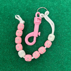 Deluxe Black or Pink Rhinestone Golf Bead Score Counter