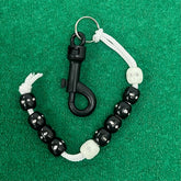 Deluxe Black or Pink Rhinestone Golf Bead Score Counter