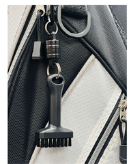Grit and Groove Golf Club Brush with Break Away Magnetic System