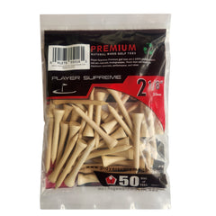 250 Premium Wood from Player Supreme Golf Tees  - Available in multiple sizes and colors