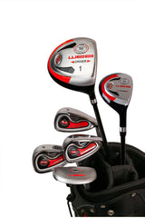 JP Lann Junior Golf Club Youth 9 Piece Set with Bonus Gifts for Kids-3 variations available