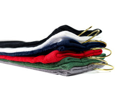 Player Supreme Signature Tri-Fold Cotton Terry Sports Utility Towel | Hook and Grommet | 16"x24"