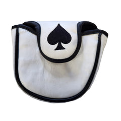 Ace of Spades Putter Cover for Heel Shafted Mallet Putters *LAST CALL*