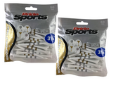 Martini & Wine Pride Sports Wood Golf Tee 2 3/4"or 3 1/4"- 100 Ct