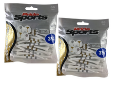 Martini & Wine Pride Sports Wood Golf Tee 2 3/4"or 3 1/4"- 100 Ct