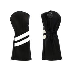 Timeless Black and White Head Covers, Driver or Fairway