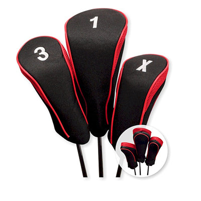 Hi-Tech Contour Golf Head Cover Set 1-3-X - Various Colors Available