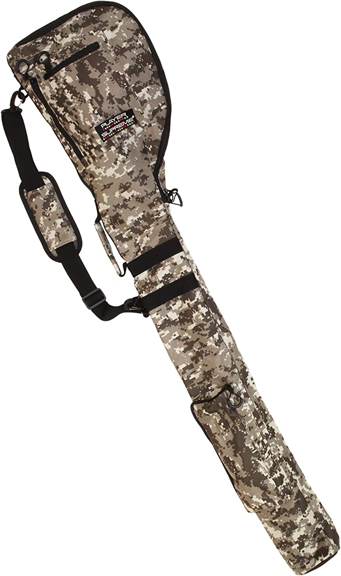 Lightweight Camouflage Sunday Golf and Gun Bag | JP Lann Golf