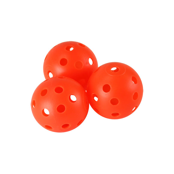 Orange Perforated Practice Golf Balls (12 count)