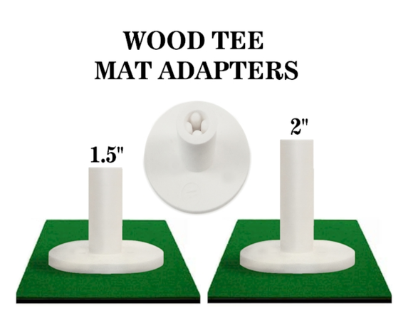 Rubber Golf Tees Holders for Wooden Tees (1.5