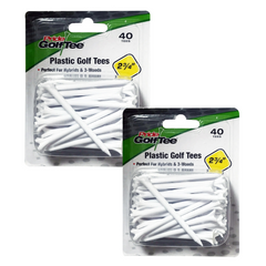 80 Pride Plastic Golf Tee: 2 3/4", 3 1/4" *CLOSEOUT DEAL*