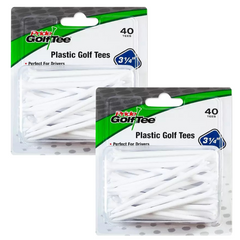 80 Pride Plastic Golf Tee: 2 3/4", 3 1/4" *CLOSEOUT DEAL*