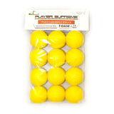 Yellow Foam Practice Golf Balls (12 or 24 count)