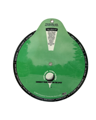 Personal PRO Golf Training & Instruction Chart Wheel