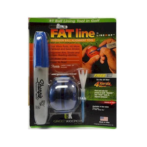 FAT Line Golf Ball Alignment Tool for Ball Marking
