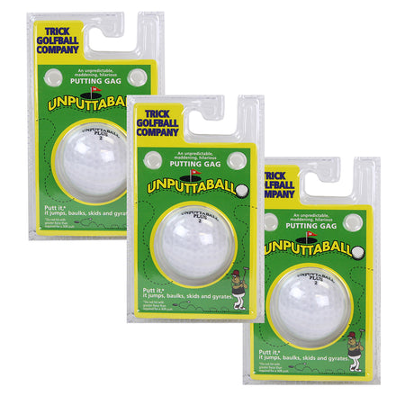 Unputtaball - Trick Golfball Company (Available in quantities of 1, 2 or 3)