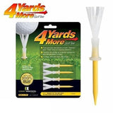 4 Yards More Reusable Golf Tees 4 Count