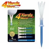 4 Yards More Reusable Golf Tees 4 Count