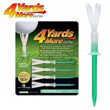 4 Yards More Reusable Golf Tees 4 Count