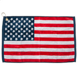 American Flag Multi-Use Sports Towel 16" x 24" - MADE IN USA!