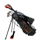 JP Lann Junior Golf Club Youth Complete 9 Piece Set with Bonus Gifts for Kids- 2 Age Groups- Right Handed