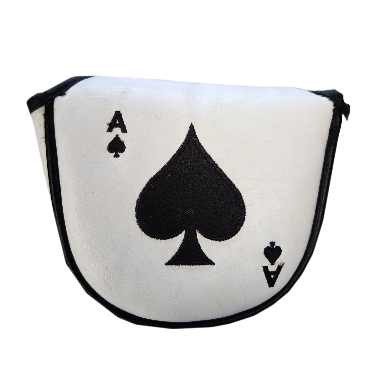 Ace of Spades Putter Cover for Heel Shafted Mallet Putters