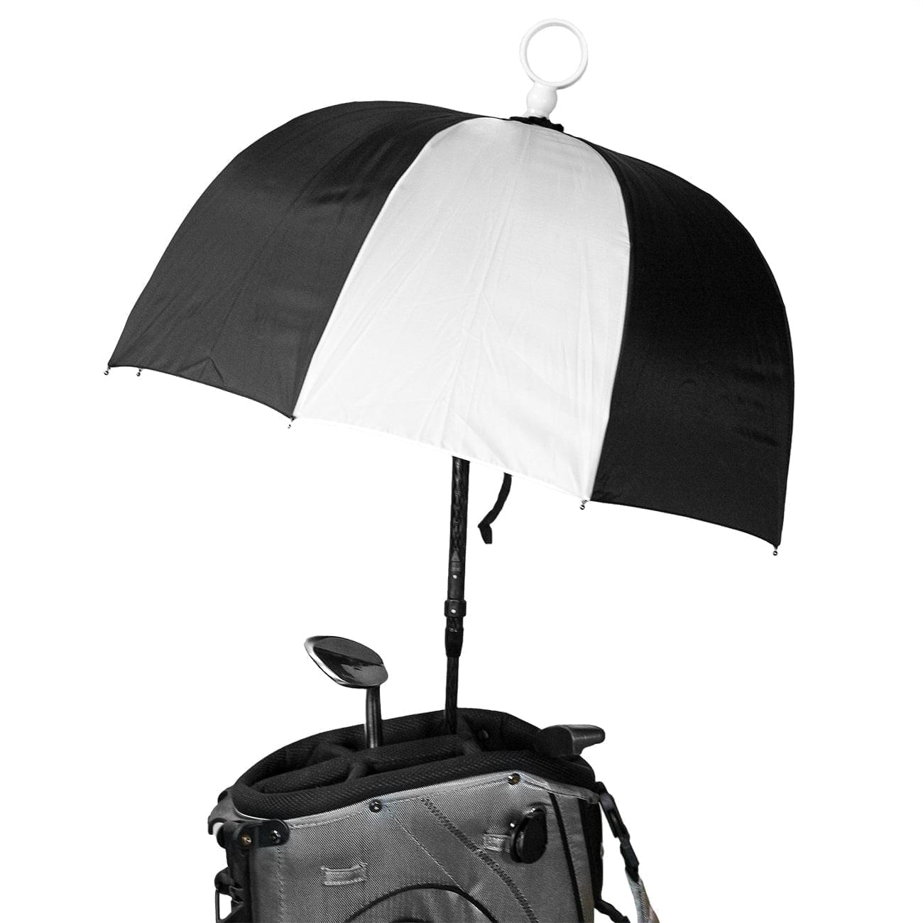 golf bag rain umbrella JP Lann 2-IN-1 Golf Bag Umbrella AND Ball Retriever