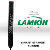 Lamkin® SINKFIT Straight Rubber Putter Grip