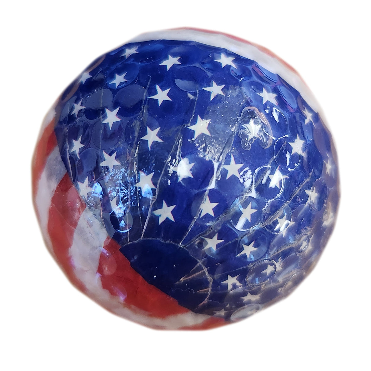 Stars & Stripes Golf Balls (slight blemishes)