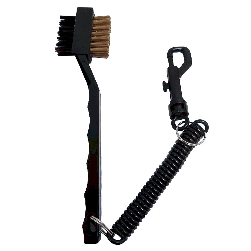 Utility Golf Club Brush with Dual Head