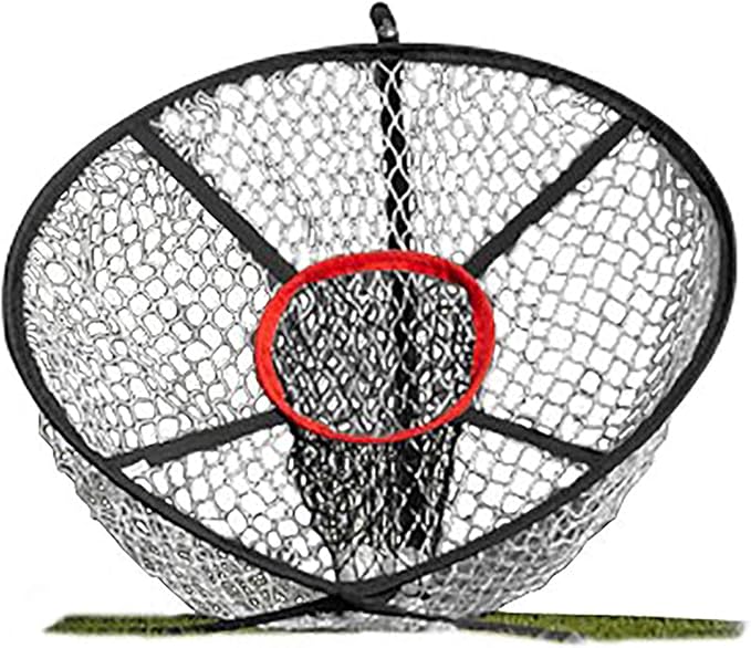 PrideSports Golf Elite Chipping Net Black and Red, 24"