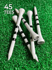 Skull and Crossbones Tee 3 1/4" Golf Tee- 45 piece