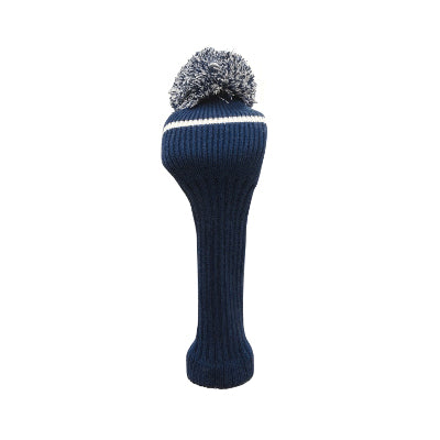 Pom Pom Golf Club Driver Head Cover Blue