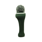 Pom Pom Golf Club Driver Head Cover Green