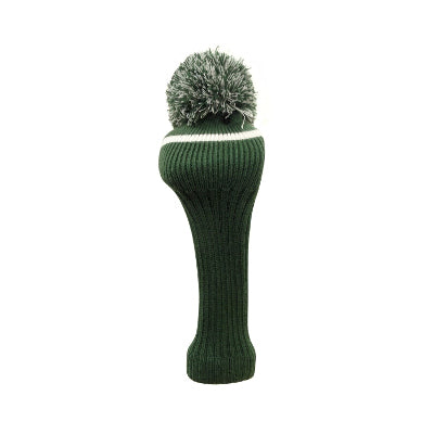 Pom Pom Golf Club Driver Head Cover Green