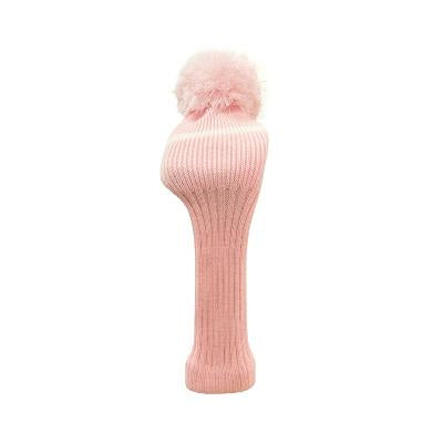 Pink Pom Pom Golf Head Covers