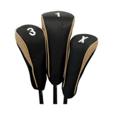 Hi-Tech Contour Golf Head Cover Set 1-3-X - Various Colors Available