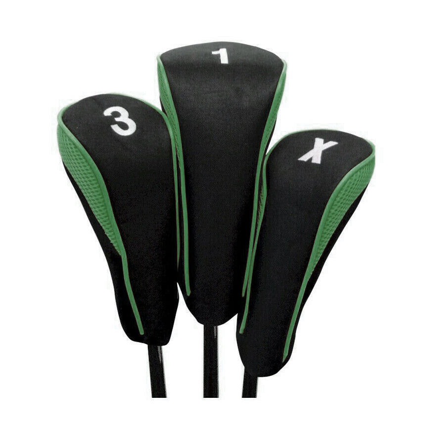 Hi-Tech Contour Golf Head Cover Set 1-3-X - Various Colors Available