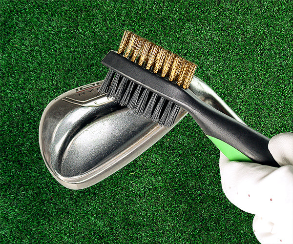 Player Supreme B2+ Dual Bristle Golf Club and Shoe Cleaning Brush