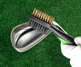 Player Supreme B2+ Dual Bristle Golf Club and Shoe Cleaning Brush