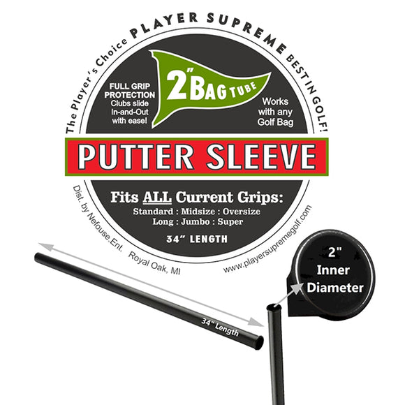 Player Supreme Individual Putter Golf Tube Divider