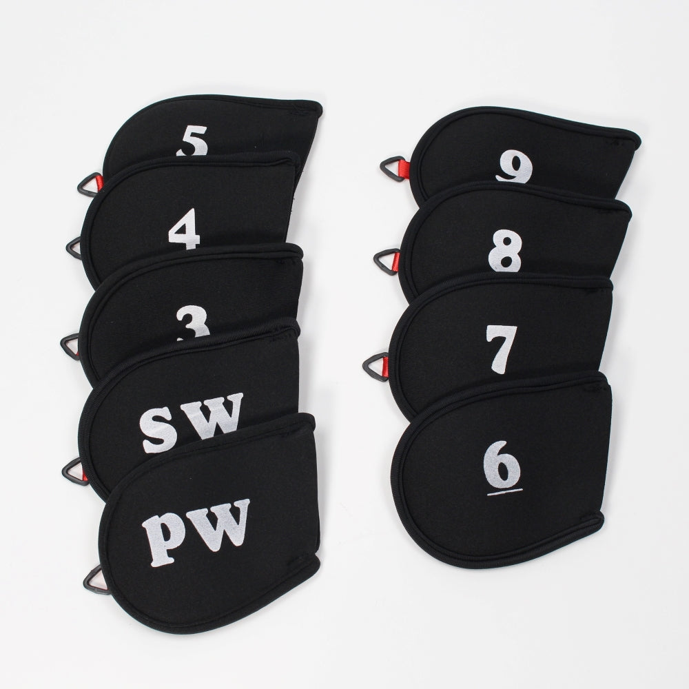 Neoprene Iron Covers by JP Lann Golf