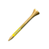 Pride Professional Tee System ProLength Tee, 2-3/4 inch, 100 Count  (Yellow on Natural)