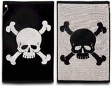 Skull & Bones Jacquard Multi-Use Sports Towel 16" x 24"