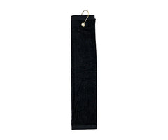 Player Supreme Signature Tri-Fold Cotton Terry Sports Utility Towel | Hook and Grommet | 16"x24"