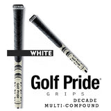 Golf Pride Decade Multi Compound Grip Standard White