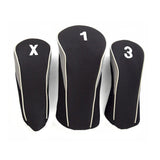 Hi-Tech Contour Golf Head Cover Set 1-3-X - Various Colors Available