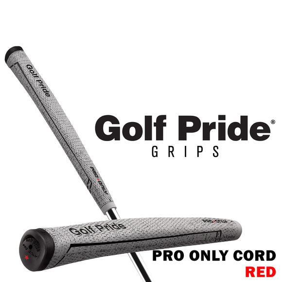 Golf Pride®PRO ONLY Cord Grip (Various Shapes/Colors Available)