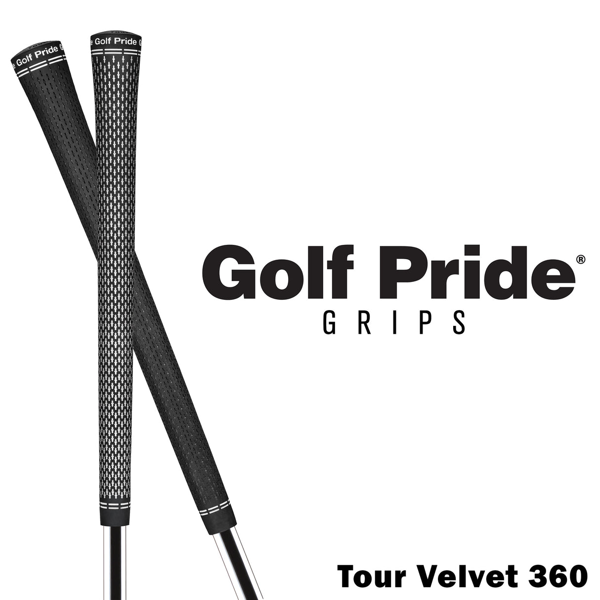 Golf Pride® Tour Velvet 360-2 sizes and 2 colors